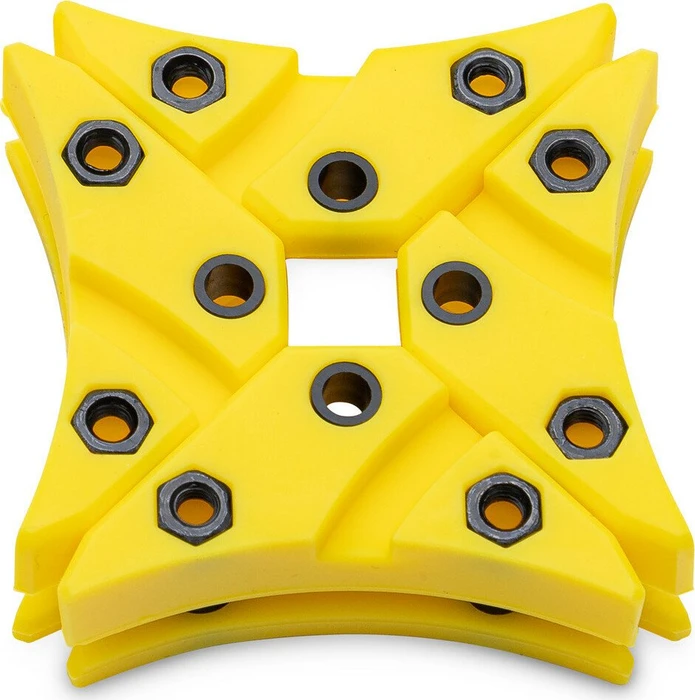 EK Water Blocks EK-Vardar X3M Damper Pack gelb, Vibrationsdämpfer