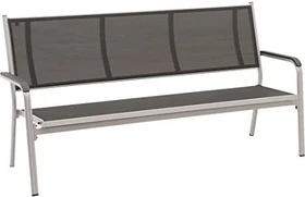 Kettler Basic Plus Gartenbank silber/anthrazit