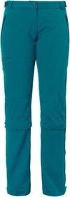 Vaude Farley Stretch Capri T-Zip II Zip-Off Hose lang green spinel (Damen)