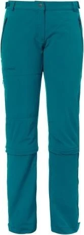 Vaude Farley Stretch Capri T-Zip II Zip-Off Hose lang green spinel (Damen)