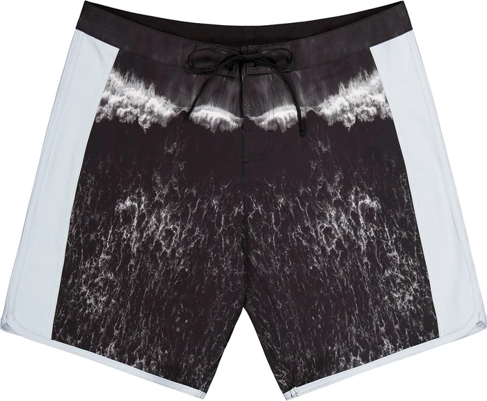 Picture Andy Heritage 17 Badeshorts black waves (Herren)