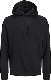 Jack & Jones Einfarbig Hoodie schwarz (Herren)