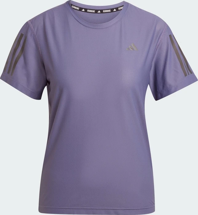 adidas Own The Run Laufshirt kurzarm preloved violet (Damen)