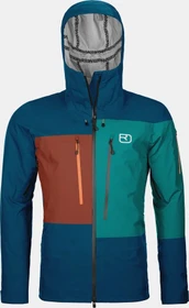 Ortovox 3L Deep Shell Funktionsjacke petrol blue (Herren)