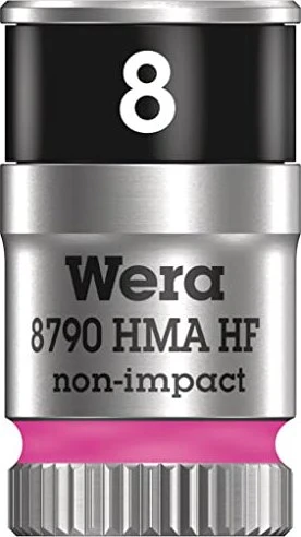 Wera 8790 HMA HF Zyklop Außensechskant Steckschlüssel 1/4", 8x23mm