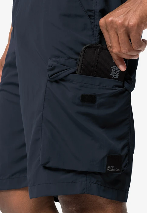 Jack Wolfskin Kalahari Cargo Hose kurz night blue (Herren)