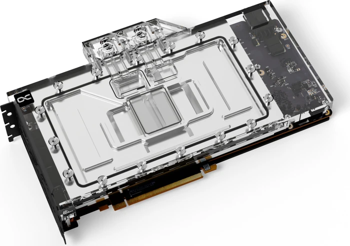 Alphacool Eisblock Aurora Acryl GPX-N NVIDIA RTX 4090 Founders Edition mit Backplate