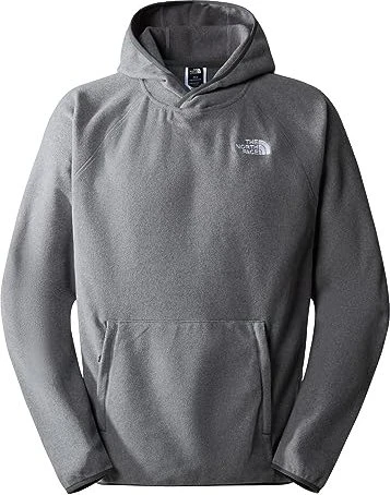 The North Face 100 Glacier Fleece Hoodie tnf medium grey heather (Herren)