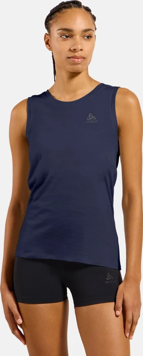 Odlo Natural Merino 160 Crew Funktionsshirt ärmellos eclipse (Damen)