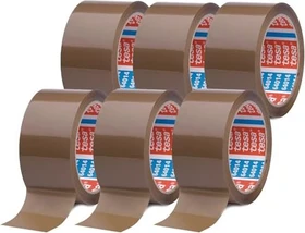 tesa tesapack Universal Versandklebeband braun, 50mm/66m, 6 Stück