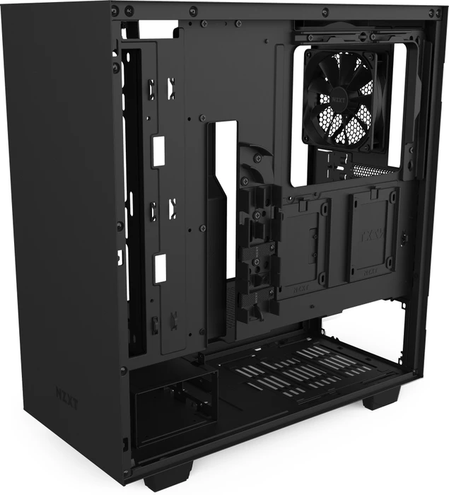 NZXT H510, schwarz, Glasfenster