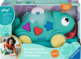 Ravensburger play+ Musikalisches Farben & Formen Chamäleon