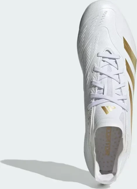 adidas Predator League MG cloud white/gold metallic/sandy beige met
