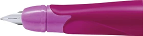 STABILO EASYbirdy Griffstück mit Ersatzfeder Anfänger RH, beere/pink