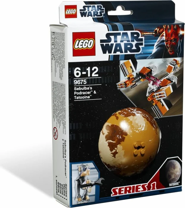 LEGO Star Wars Buildable Galaxy - Sebulba's Podracer & Tatooine