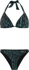 Protest Date Zebra Bikini-Set laurel green (Damen)