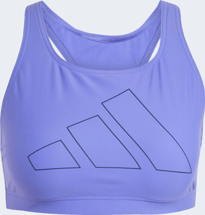adidas Big Bars Bikini-Oberteil cobalt blue/dark blue (Damen)