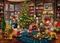 Schmidt Spiele Thomas Kinkade Disney Mickey and Minnie Trimming the Tree Vorschaubild