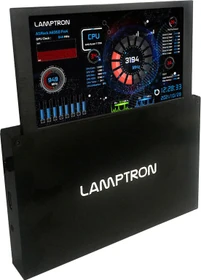 Lamptron HM070LIFT Externer Hardware Monitor, Aufklappmechanismus, 7"