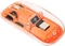 Manhattan Transparent Rechargeable Wireless Mouse, transparent/orange, USB Vorschaubild