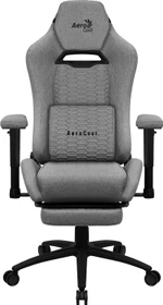 AeroCool ROYAL AeroWeave Ash Grey Gamingstuhl, grau