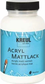 Kreul Acryl Mattlack auf Wasserbasis, transparent, 275ml