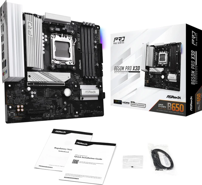 ASRock B650M Pro X3D (AMD AM5)