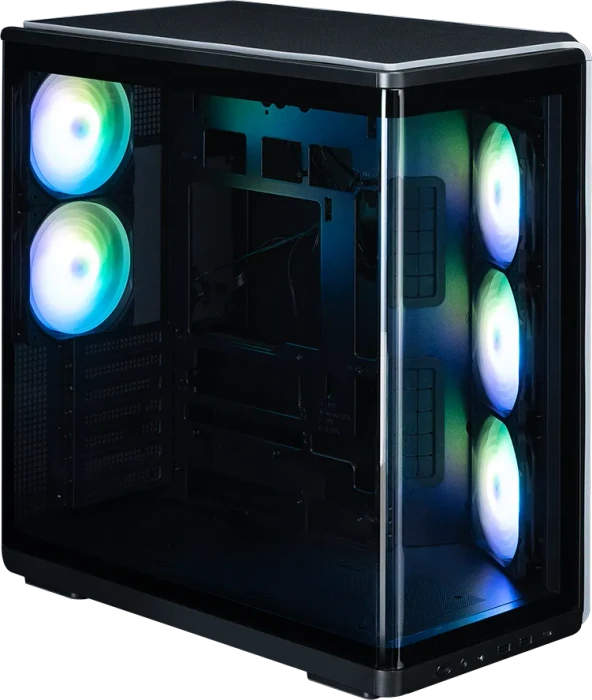 Zalman P60 Black, Glasfenster