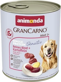 animonda GranCarno Sensitiv Reines Rind + Kartoffeln, 4.80kg (6x 800g)