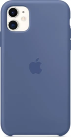 Apple Silikon Case für iPhone 11 leinenblau