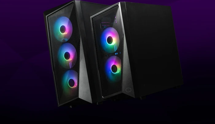 Cooler Master CMP 320, schwarz, Glasfenster