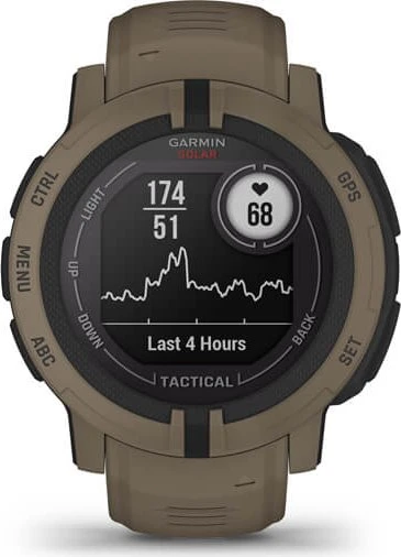 Garmin Instinct 2 Solar Tactical Editon coyote tan