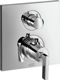 Hansgrohe Axor Uno elektrische Waschbeckenarmatur 165 mit Temperaturvoreinstellung und Netzanschluss chrom