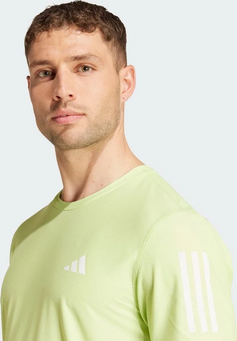 adidas Own The Run Laufshirt kurzarm pulse lime (Herren)