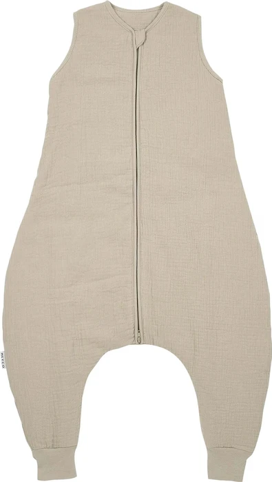 Meyco Pre-Washed Musselin Jumper Schlafsack, 2TOG, sand
