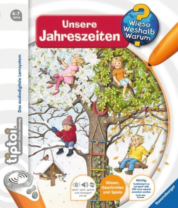 Ravensburger tiptoi Buch: Wieso? Weshalb? Warum? 18: Unsere Jahreszeiten