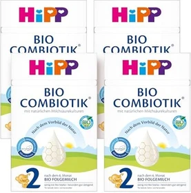 Hipp Bio Combiotik 2 Folgemilch Pulver, 600g (4x 600g)