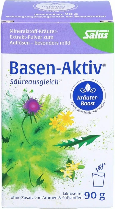Basen-Aktiv Mineralstoff-Kräuterextrakt-Pulver, 90 g