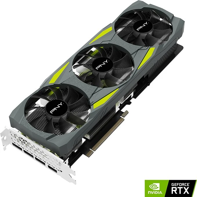 PNY GeForce RTX 3080 Uprising Triple Fan LHR, 12GB GDDR6X, HDMI, 3x DP