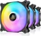 Antec F12 Racing ARGB, LED-Steuerung, 120mm, 3er-Pack Vorschaubild