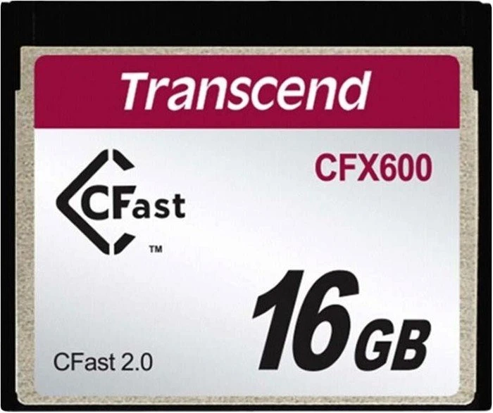 Transcend CFX600, CFast 2.0 CompactFlash Card