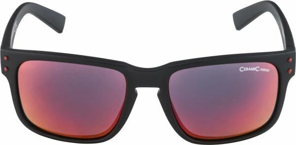 Alpina Kosmic black matt/ceramic mirror red