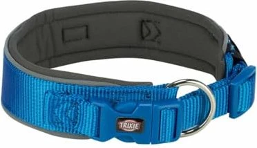 Trixie Premium Halsband, extra breit, XS-S, Royalblau/Grafit