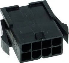 Phobya 8-Pin ATX/EPS12V Buchse, schwarz