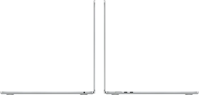 Apple MacBook Air 15", silber, M3 - 8 Core CPU / 10 Core GPU, 8GB RAM, 256GB SSD, DE [2024]