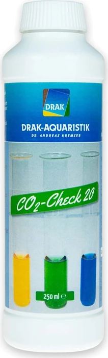 DRAK-Aquaristik Check-Lösung für CO2-Dauertests, 20mg/l CO2, 250ml