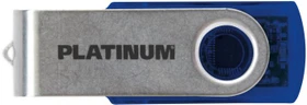 BestMedia Platinum Twister transparent 128GB blau, USB-A, USB 3.2 Gen 1×1