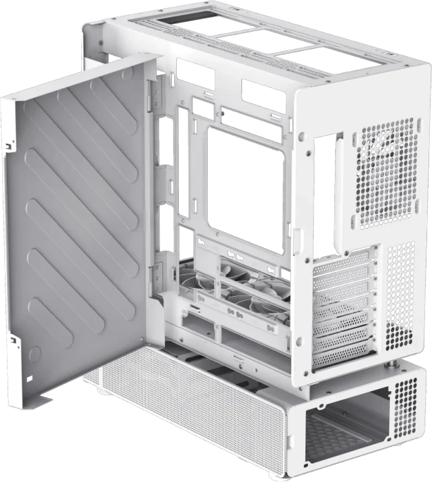 GameMax N90 White, Glasfenster