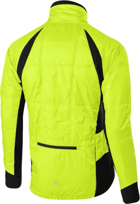 Löffler Pace Primaloft 60 Fahrradjacke neon yellow (Herren)
