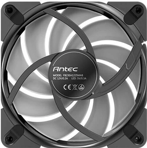 Antec Tranquil 120 ARGB, schwarz, LED-Steuerung, 120mm, 3er-Pack